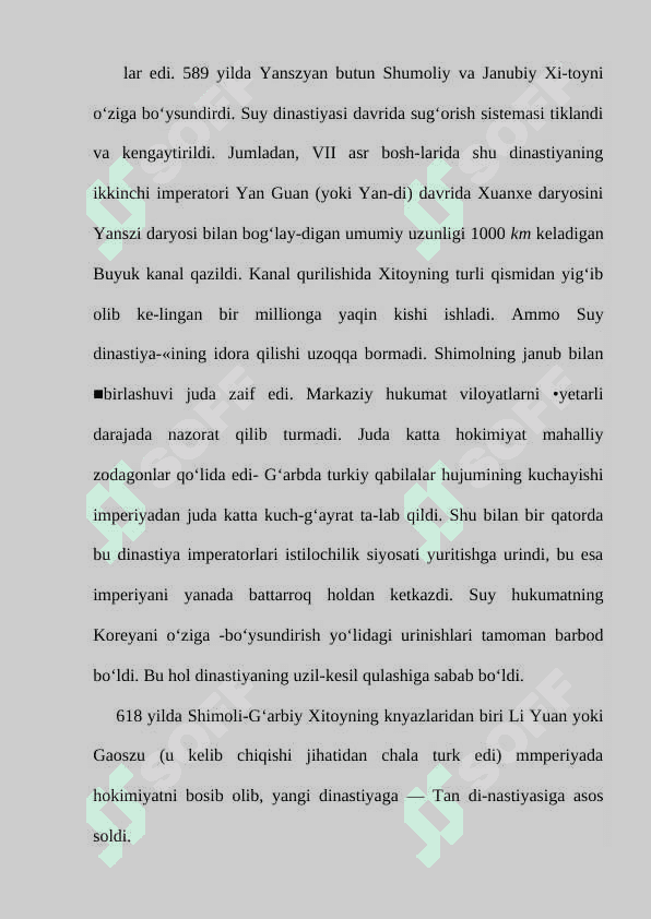 Ilk o‘rta asrlarda Xitoy 6