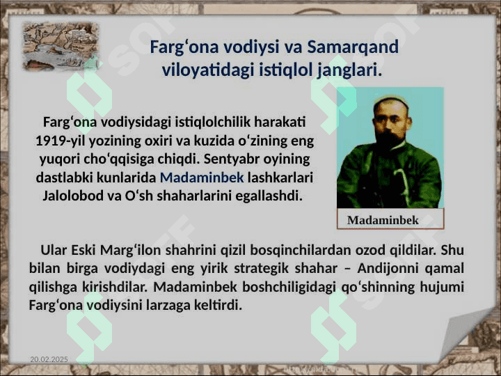 Turkiston ASSRda sovet hokimiyatiga qarshi qurolli harakatlar. 3