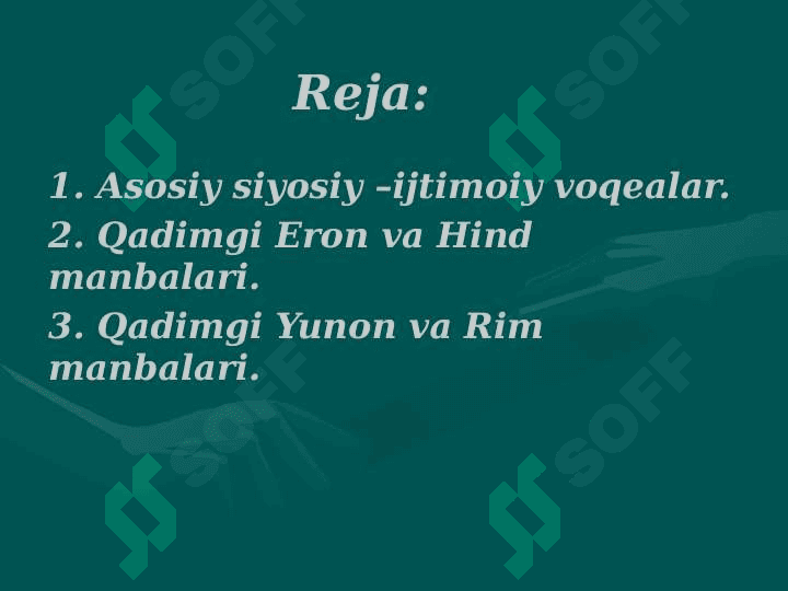 O`rta osiyo tarixiga oid eng qadimgi manbalar 2