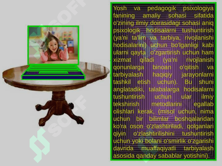 Yosh va pedagogik psixologiyani o'qitishning metodik o'ziga xosliklari 8
