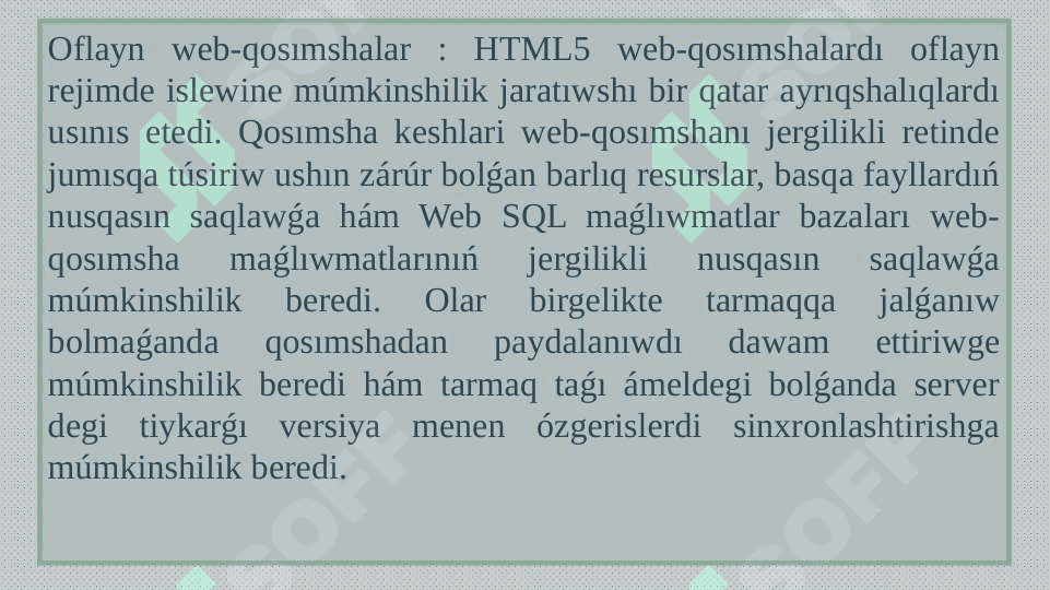 HTML tili 6