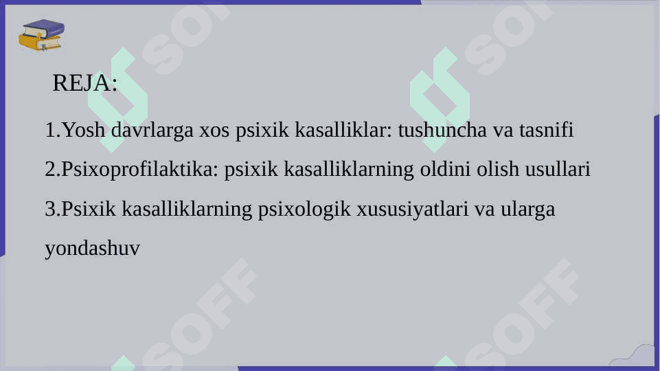 Yosh davrlarga xos psixik kasalliklar psixoprofilaktikasi va psixologiyasi 2