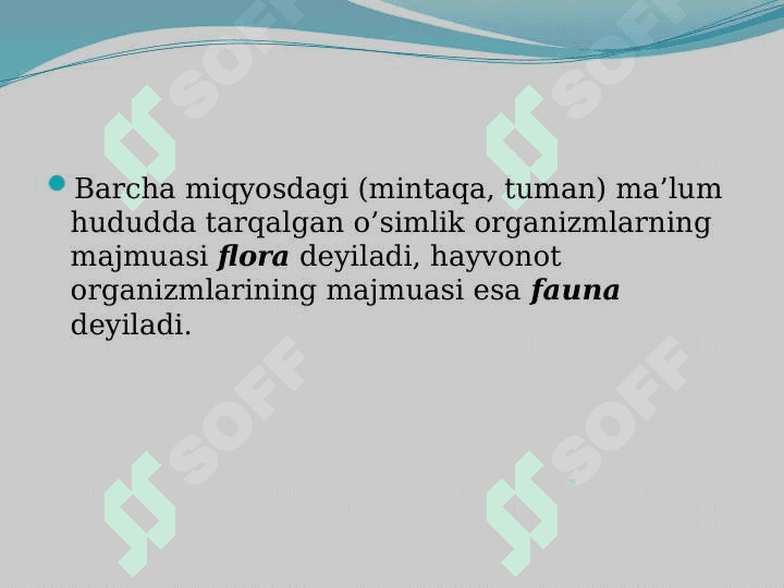 BIOLOGIK RESURSLAR VA ALOHIDA MUHOFAZA QILINADIGAN HUDUDLAR 4