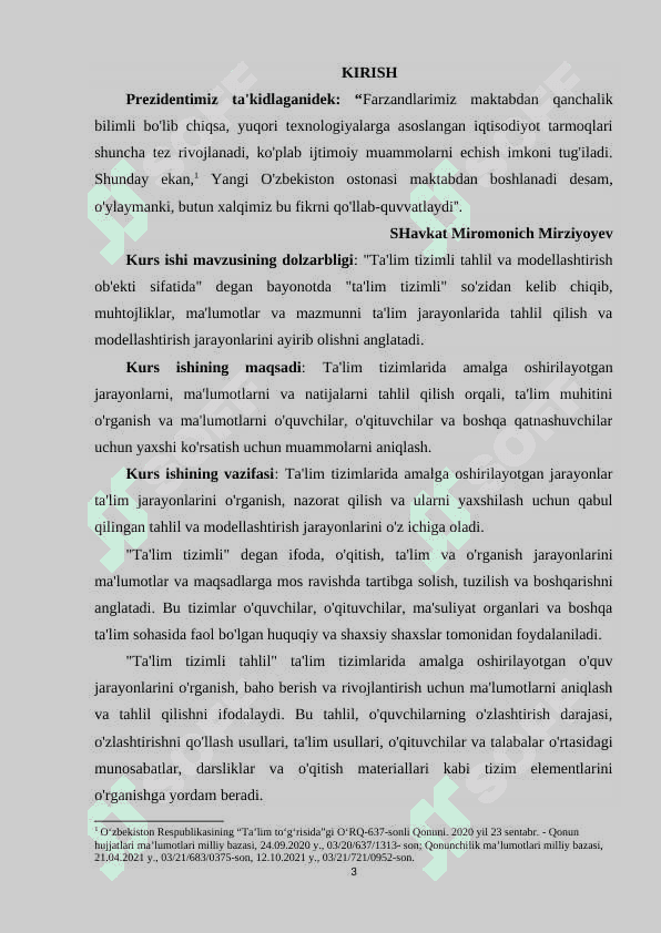 TA’LIM TIZIMLI TAHLIL VA MODELLASHTIRISH OB’EKTI SIFATIDA 2