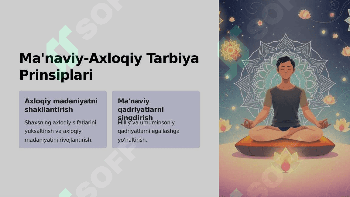 Tarbiya Prinsiplari 6
