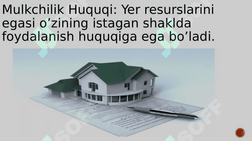 YER RESURSLARIDAN FOYDALANISHNING HUQUQIY  ASOSLARI 2