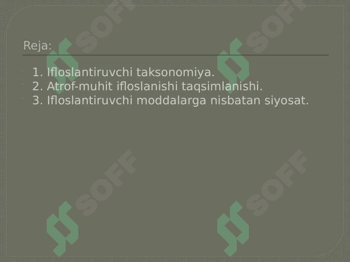 IFLOSLANISHNI BOSHQARISH IQTISODIY 2