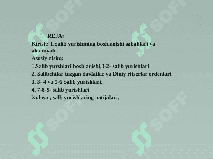 Salib yurishlari va uning ahamiyati 3