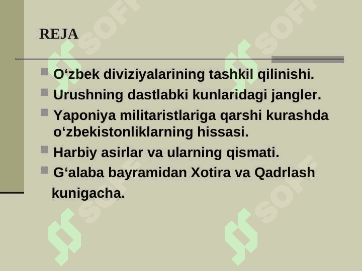O‘zbekistonliklarning frontdagi jasorati va qahramonliklari 2