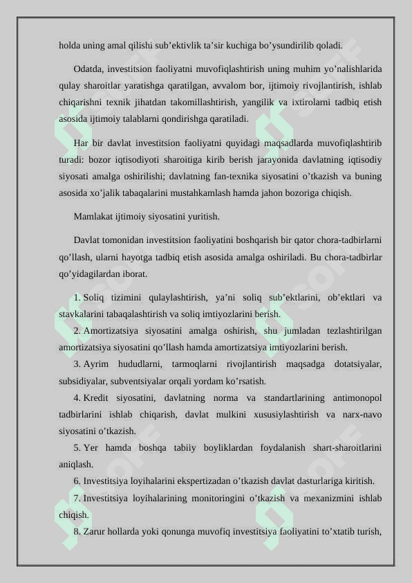 Iqtisodiyotning real sektoriga investitsiyalarni yoʻnaltirish 7