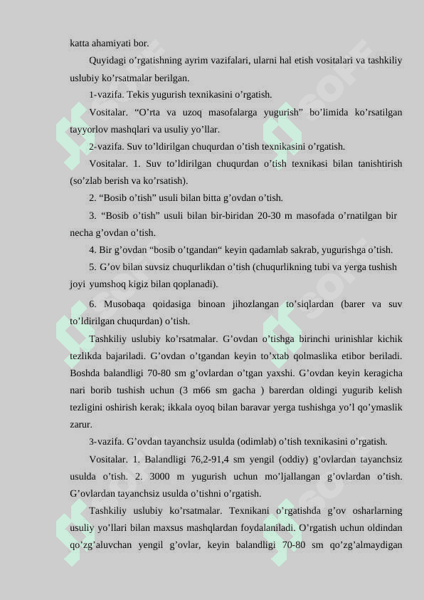 To’siqlar osha (Stipl-chez) yugurish texnikasi asoslari 4