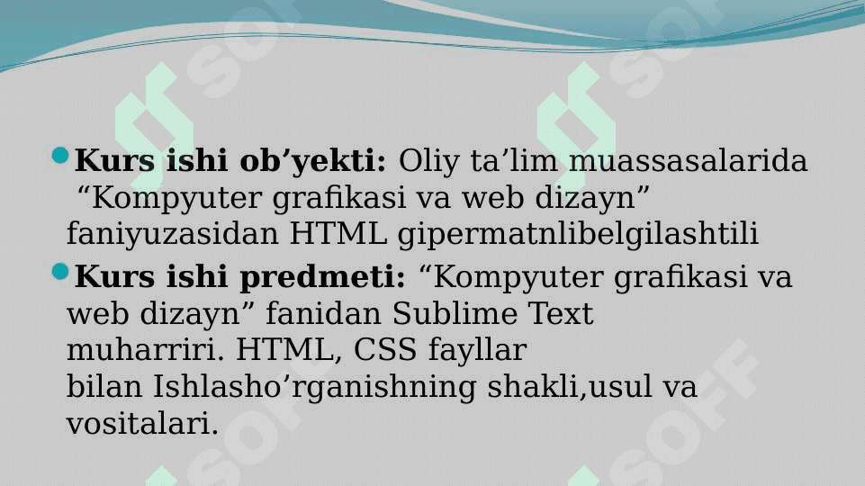 KOMPYUTER GRAFIKASI VA WEB DIZAYN” FANIDAN TAQDIMOT 5