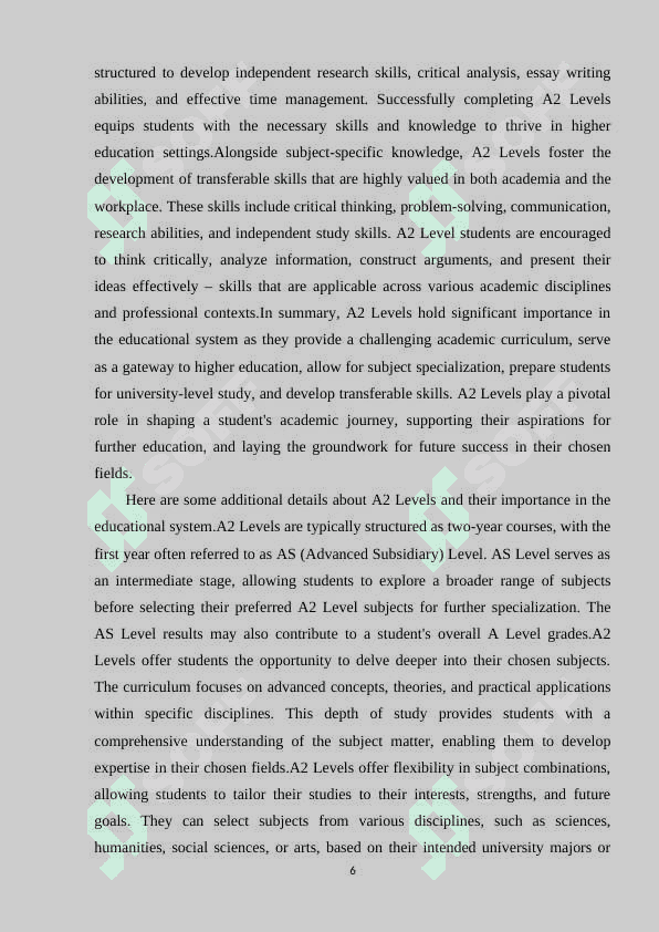 METHODS TO SELECT APPROPRIATE WHILE-ACRIVITIES  FOR A2 LEVELS 5