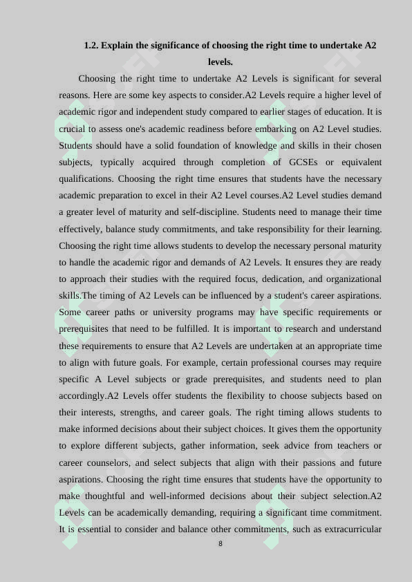 METHODS TO SELECT APPROPRIATE WHILE-ACRIVITIES  FOR A2 LEVELS 7