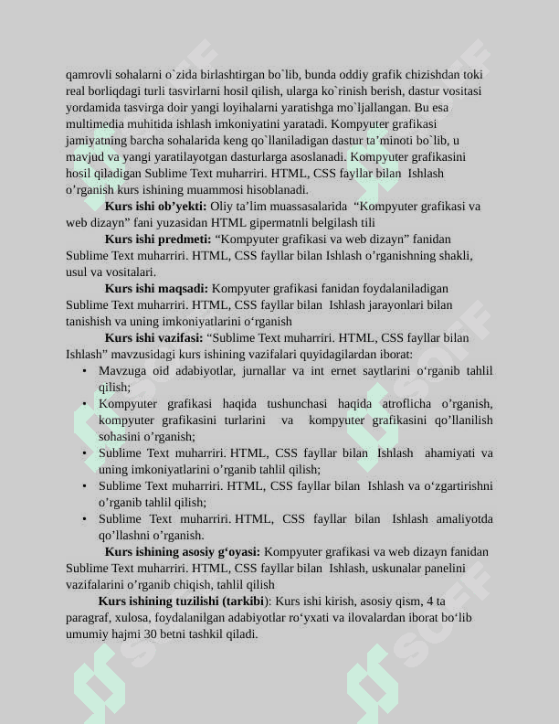 Sublime Text muharriri. HTML, CSS fayllar bilan ishlash 3