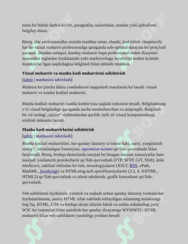 Sublime Text muharriri. HTML, CSS fayllar bilan ishlash 5