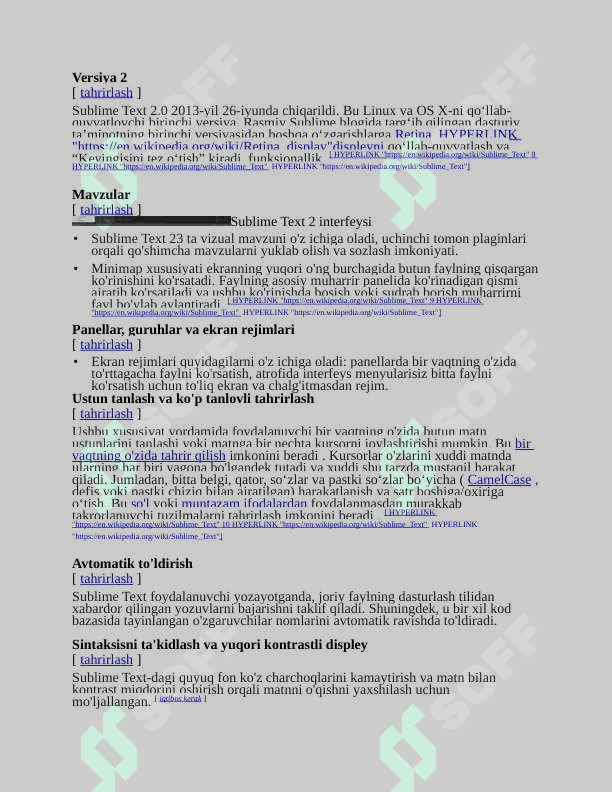 Sublime Text muharriri. HTML, CSS fayllar bilan ishlash 7