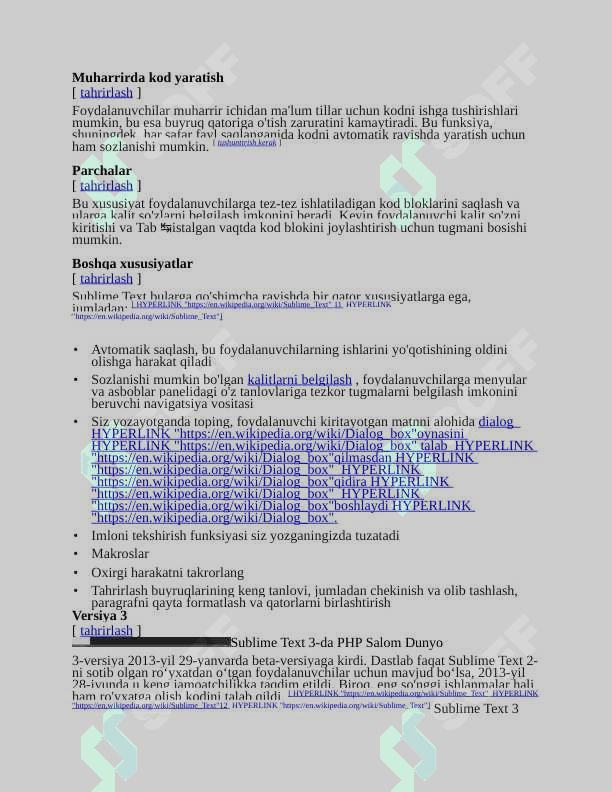 Sublime Text muharriri. HTML, CSS fayllar bilan ishlash 8
