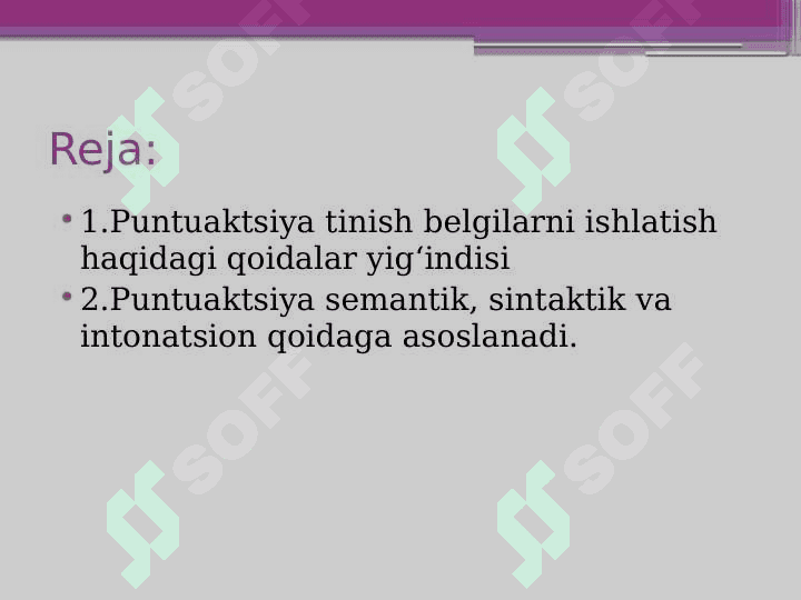Boshlang’ich sinf darsliklarida punktuatsiyaga oid berilgan materillar tahlili. 2