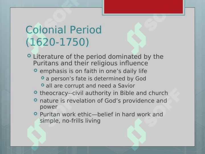 Overview of American Literature 5