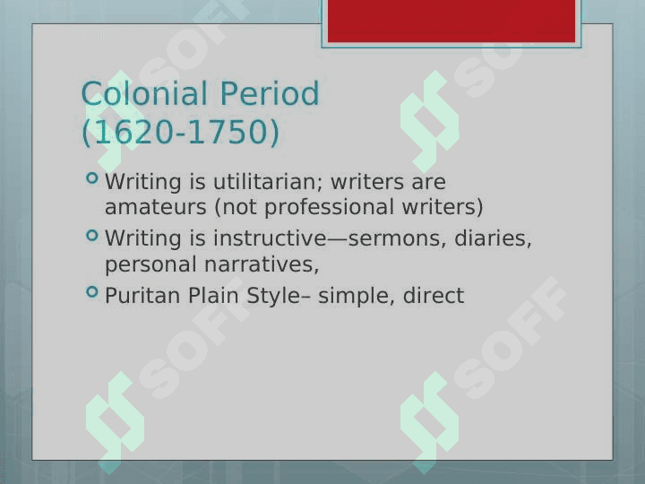 Overview of American Literature 6