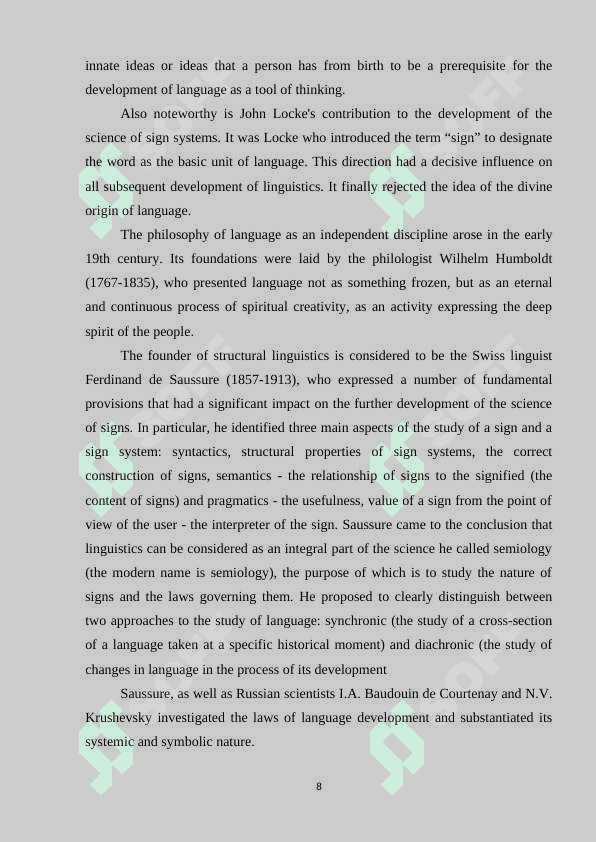 Semiology types of meaning 7