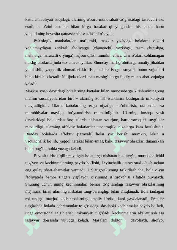 BOG‘CHA YOSHIDAGI BOLA TARAQQIYOTIGA UMUMIY TAVSIF 8