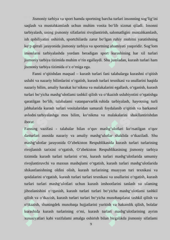 DZYUDODA TAKTIK TAYYORGARLIK VA UNING MAQSADI VA VAZIFALARI 8
