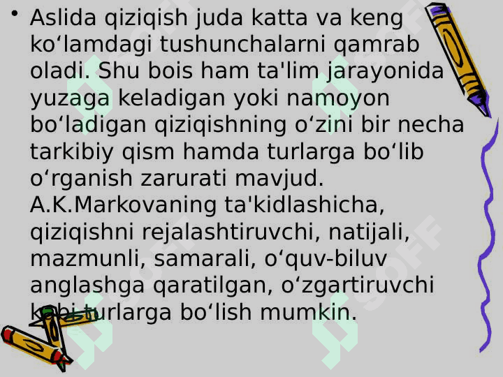 Ta’lim jarayonida o’quv motivatsiyasi va uni boshqarish muammosi 8