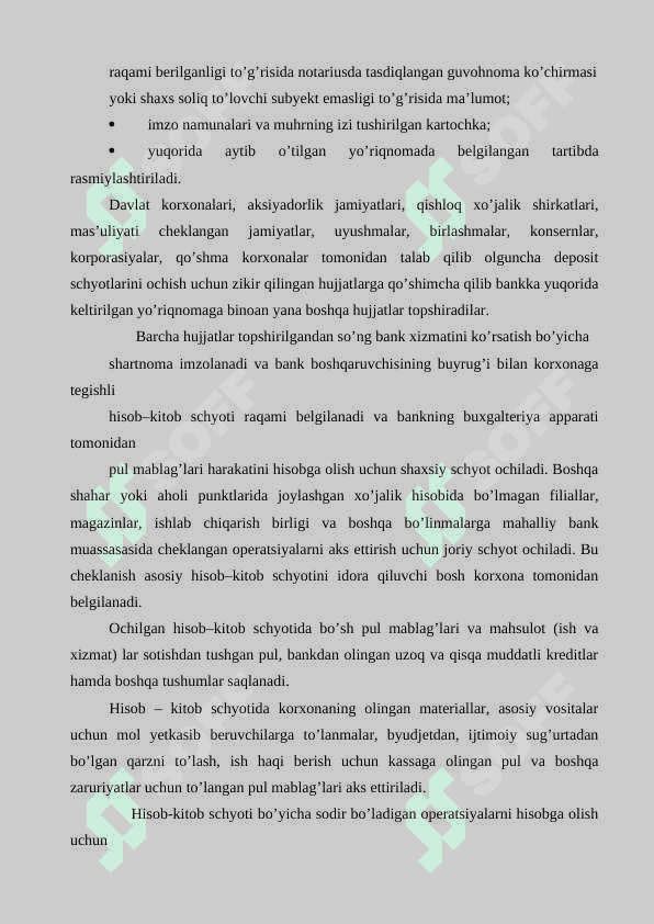 HISOB-KITOB SCHYOTI BO‘YICHA MUOMALALAR HISOBI 3