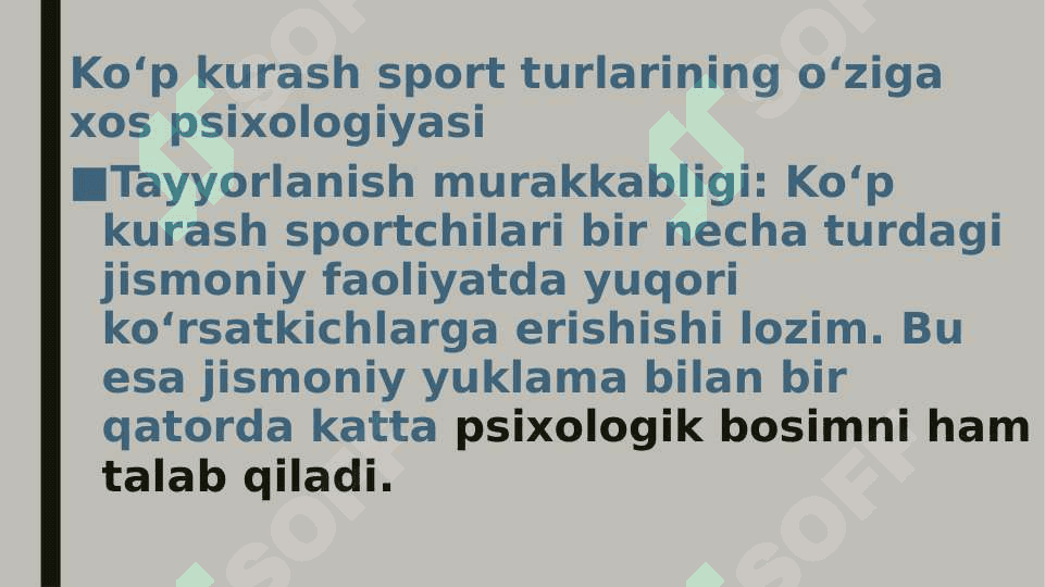 Koʻp kurash sport turlari psixologiyasi 3
