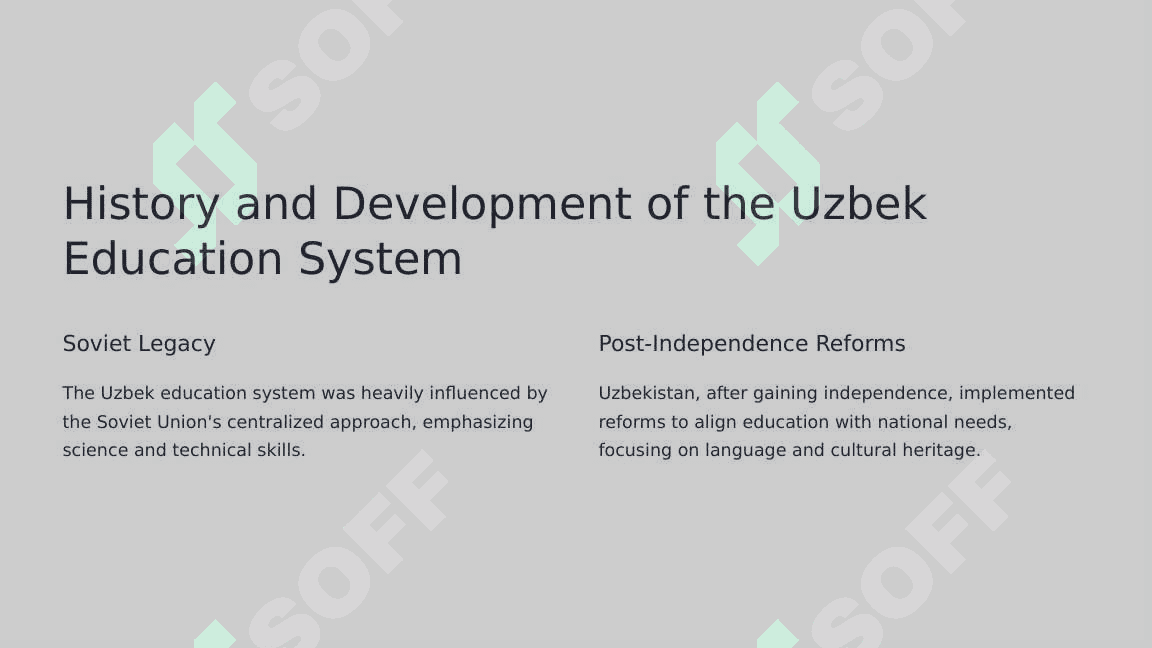 The Educational System of Uzbekistan 2