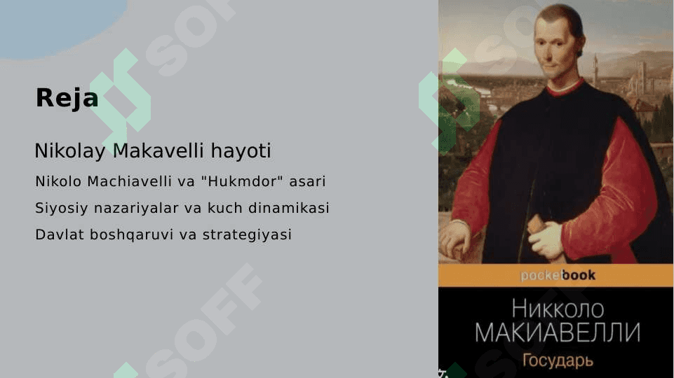 Nikolay Makavellining Hukumdor asari 2