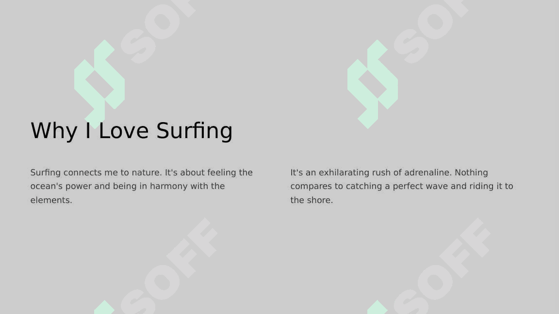 My Passion for Surfing 2