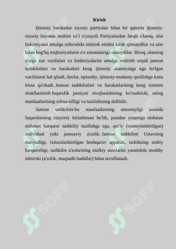 Ijtimoiy tashkilotlar va ularning turlari 2