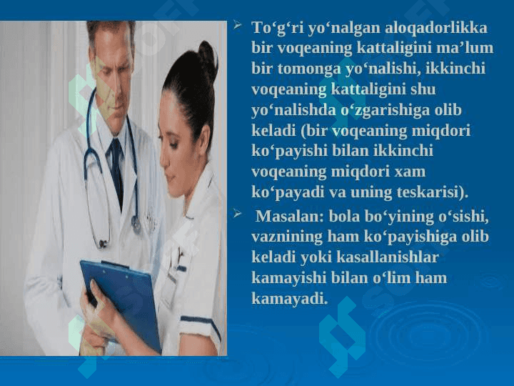 Korrelyatsiya koeffitsienti, uning baxolash usullari, statistik tahlil etishda qo‘llanilishi 7