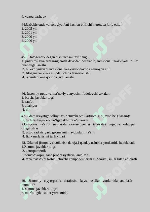Valeologiya test 7