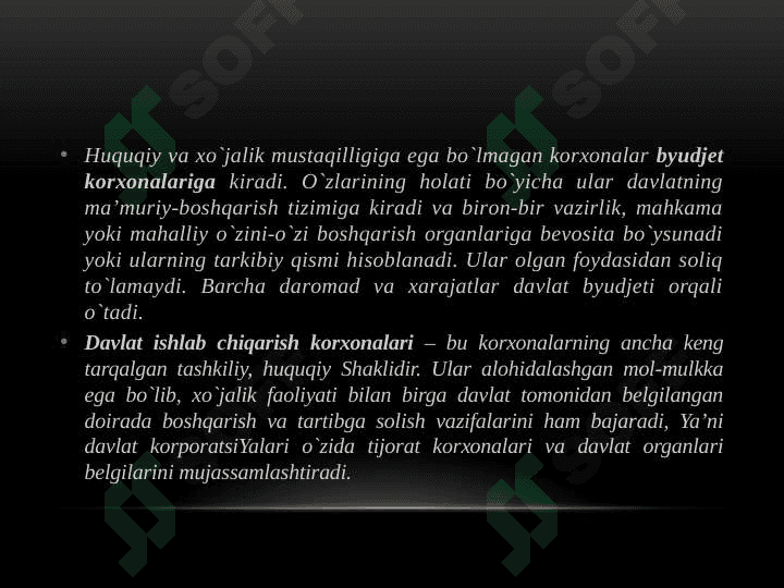 Tadbirkorlarning tashkiliy iqtisodiy asoslari 7