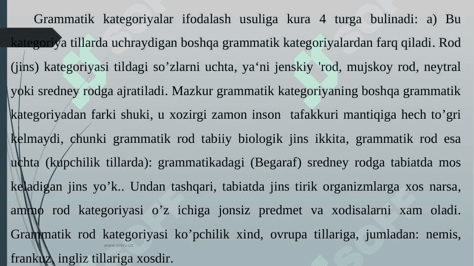 Grammatik kategoriyalar 3