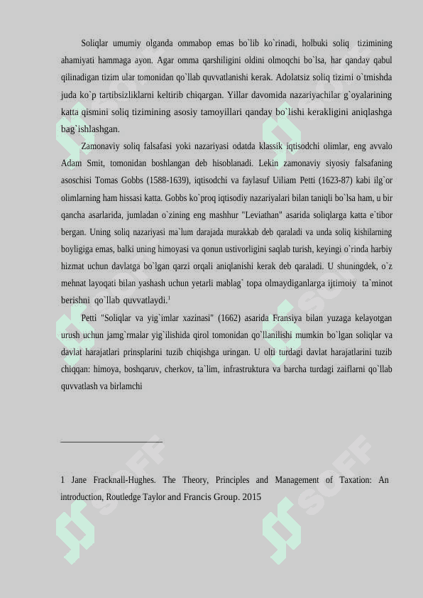 SOLIQLAR VA ULARNING BOZOR IQTISODIYOTIDAGI VAZIFALARI 4