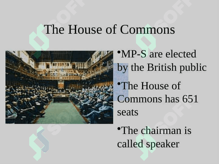 Political system of Great Britain 4