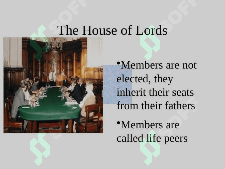 Political system of Great Britain 5