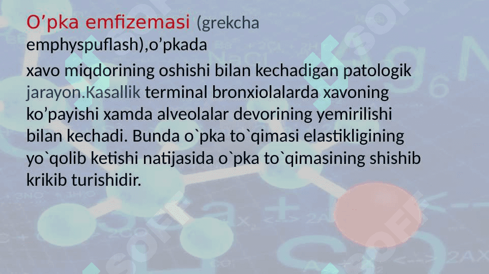 O‘pka emfizemasi 3