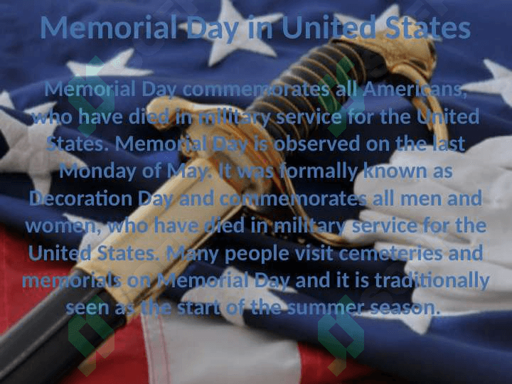 AMERICAN  HOLIDAYS 4