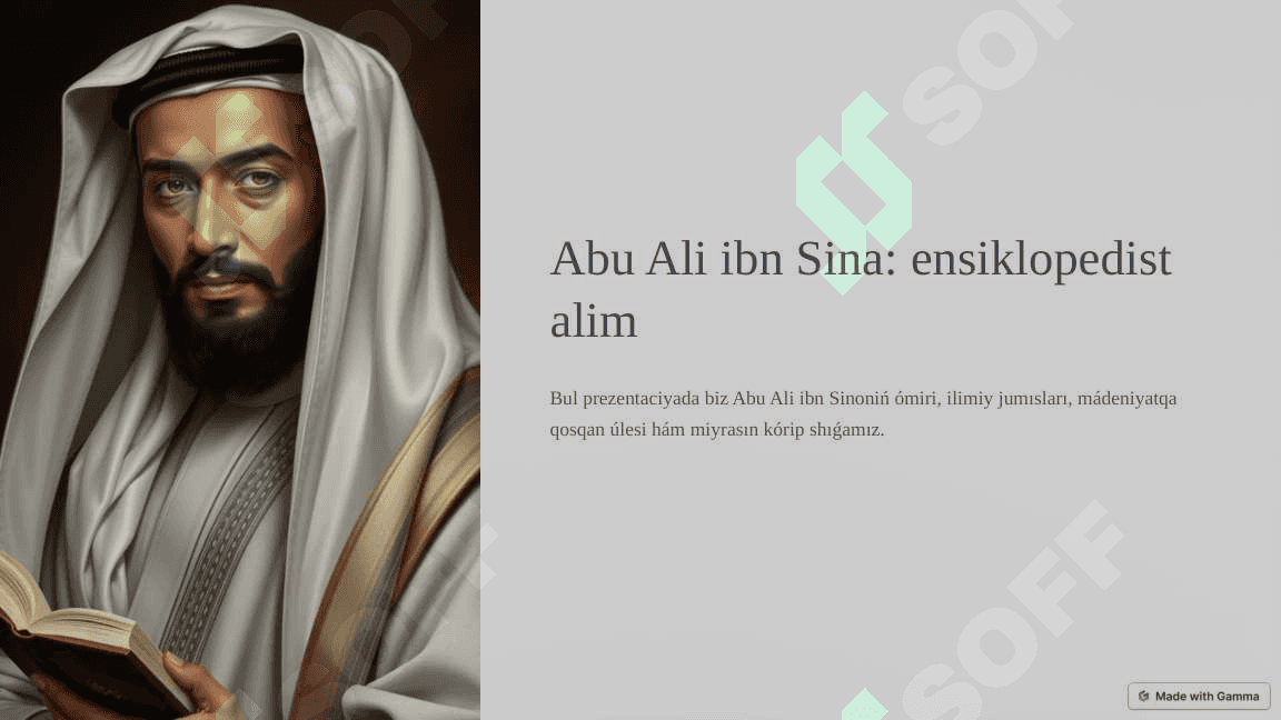 Abu Ali ibn Sina: ensiklopedist alim 2