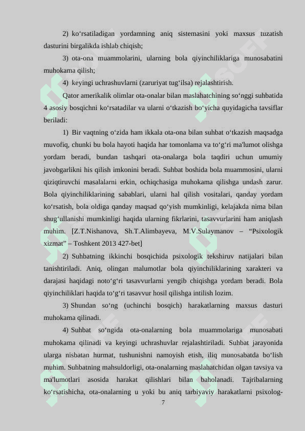 Har xil sotsial vaziyatlarda psixolog faoliyatini tartibga solishning axloqiy normalari 7