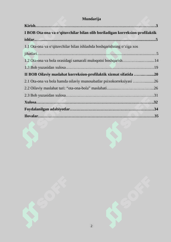 Taʼlim muassasalarida psixologik xizmatda samarali boshqaruv tizimini shakllantirish bosqichi 2