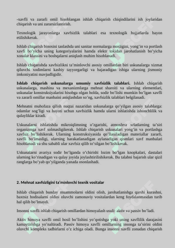 Mashina va mexanizmlar uchun texnika xavfsizligi talablari keltiriladigan meyoriy hujjatlar tizimi 3