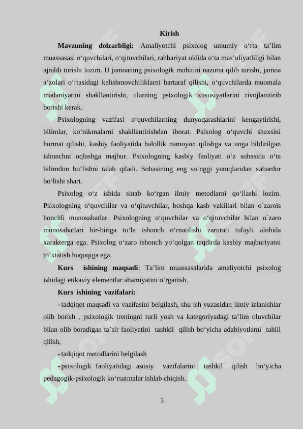 Ta’lim muassasalarida amaliyotchi psixolog ishidagi etikaviy elementlar 3