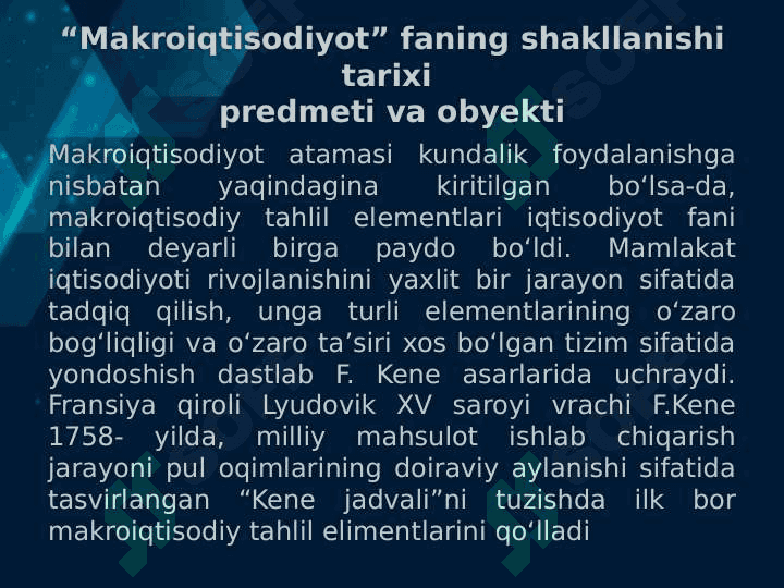 Makroiqtisodiyotga kirish 4